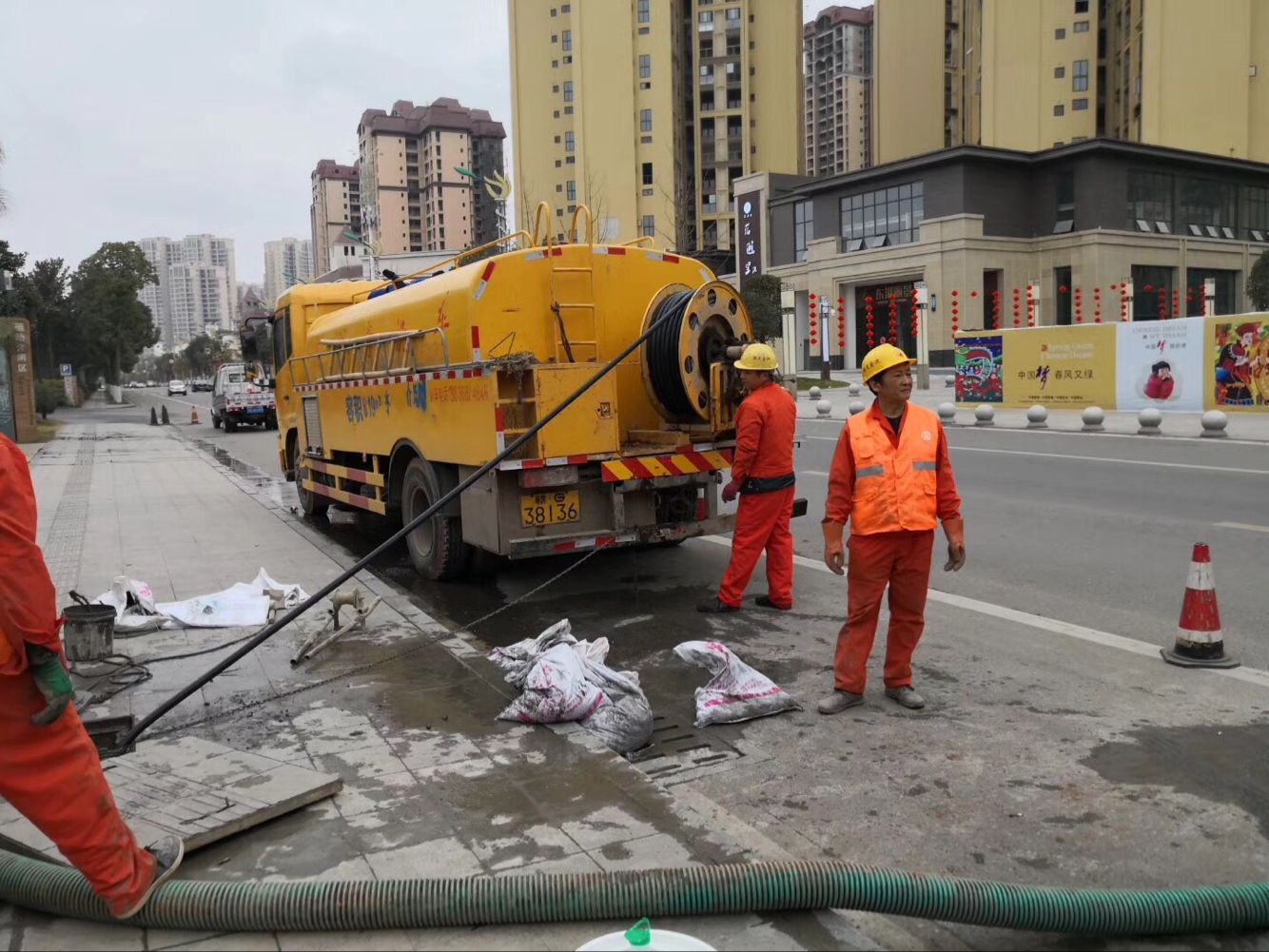 图们排污管道清淤-管道清洗