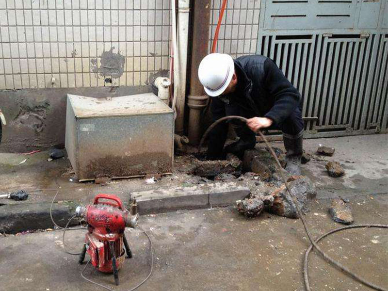 图们疏通下水道-洗菜池疏通